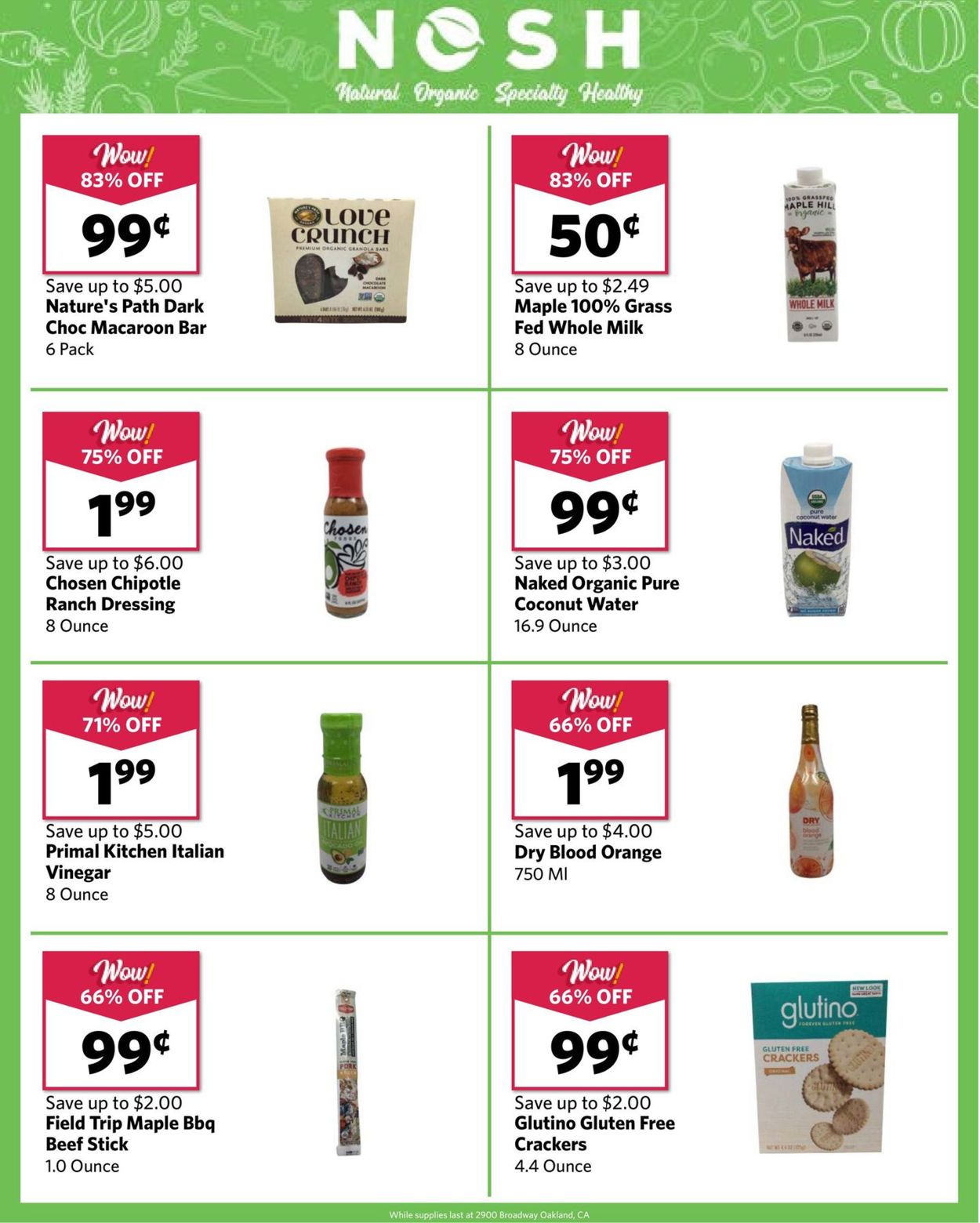 Catalogue Grocery Outlet from 01/27/2021