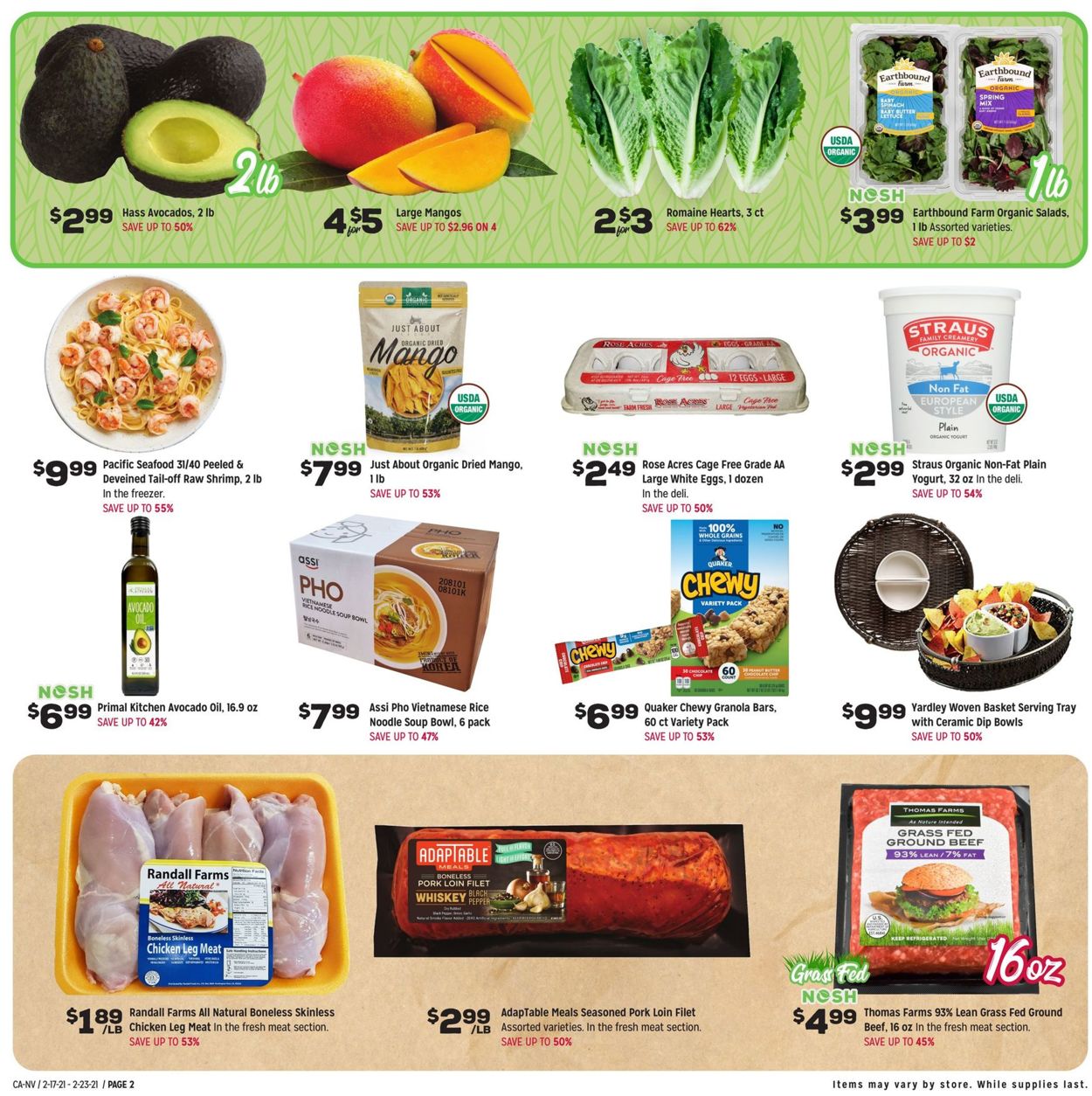 Catalogue Grocery Outlet from 02/17/2021