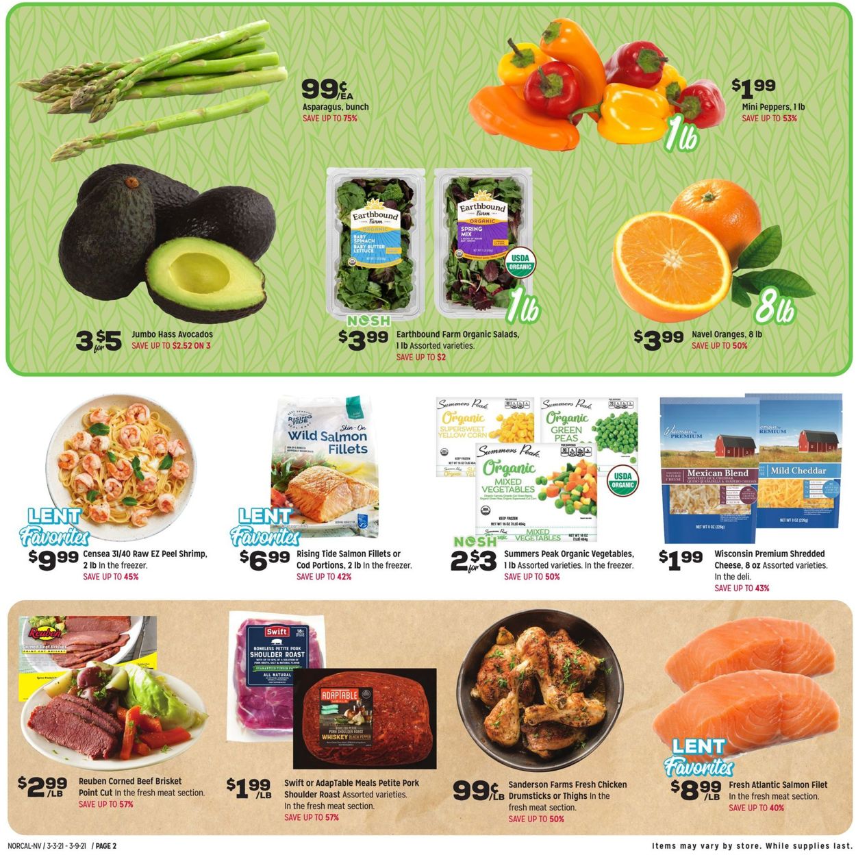 Catalogue Grocery Outlet from 03/03/2021