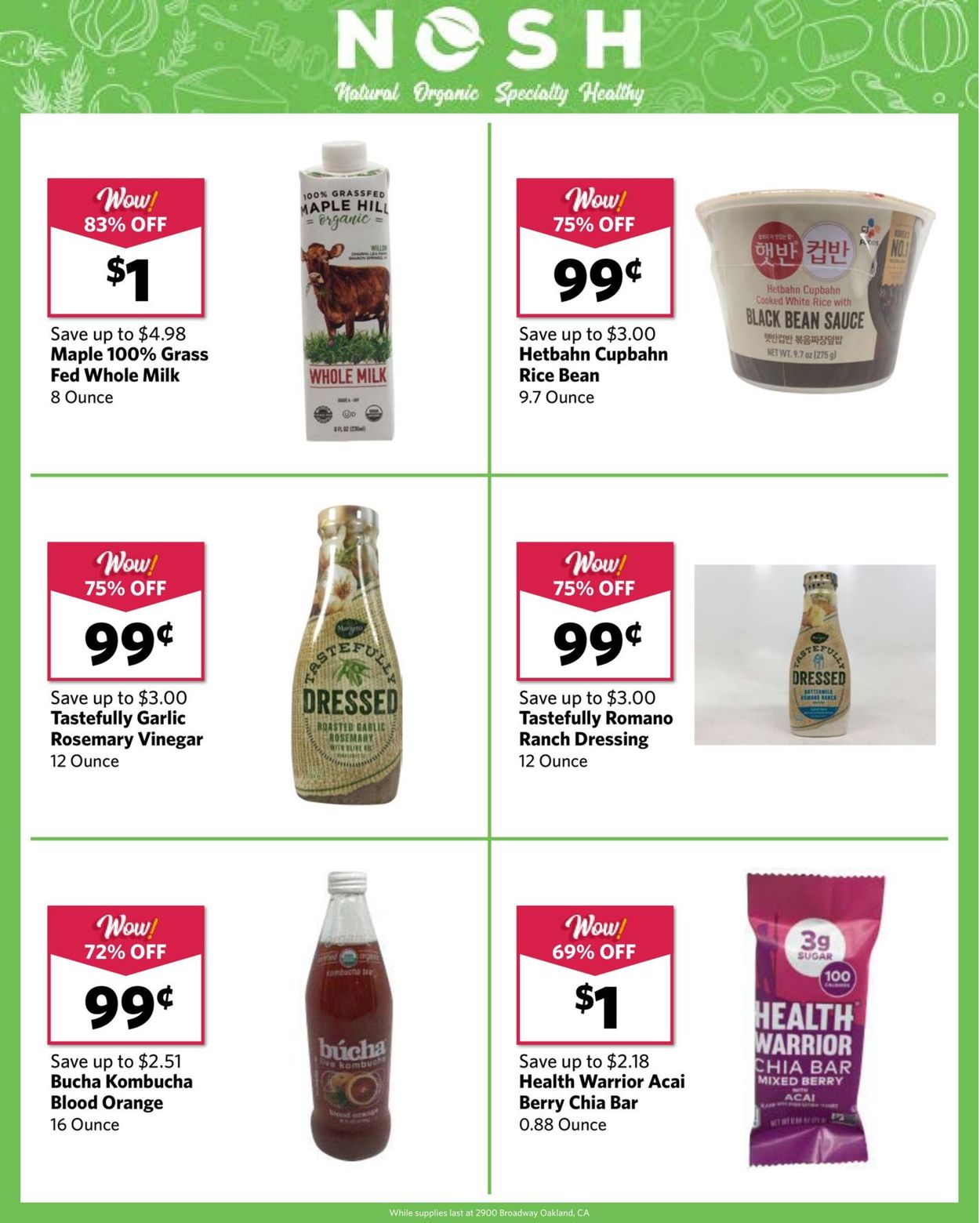Catalogue Grocery Outlet from 03/03/2021