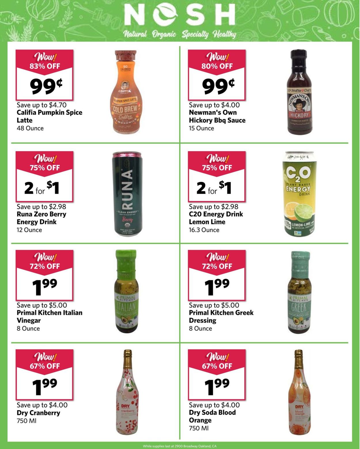 Catalogue Grocery Outlet from 03/17/2021