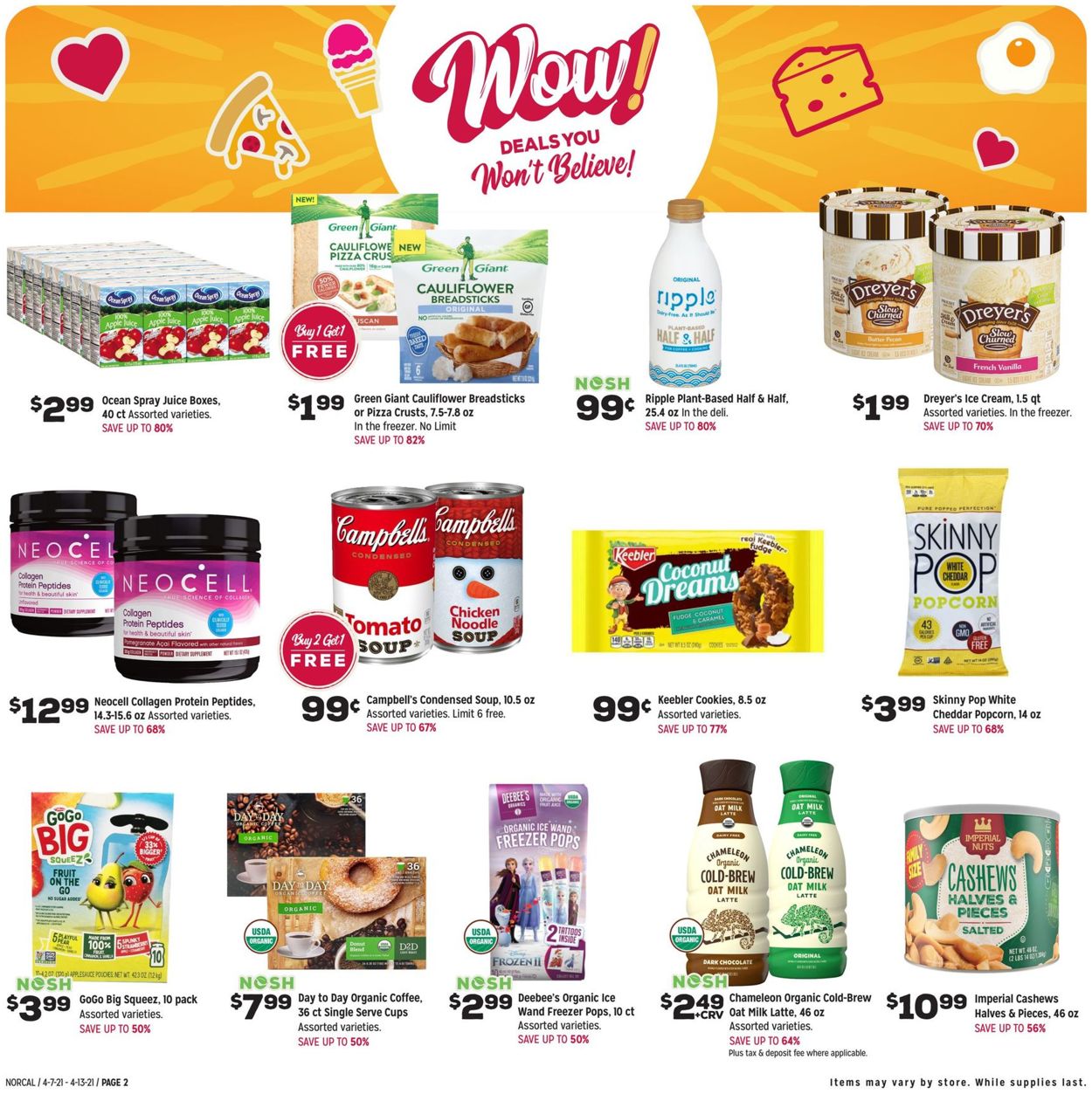 Catalogue Grocery Outlet from 04/07/2021