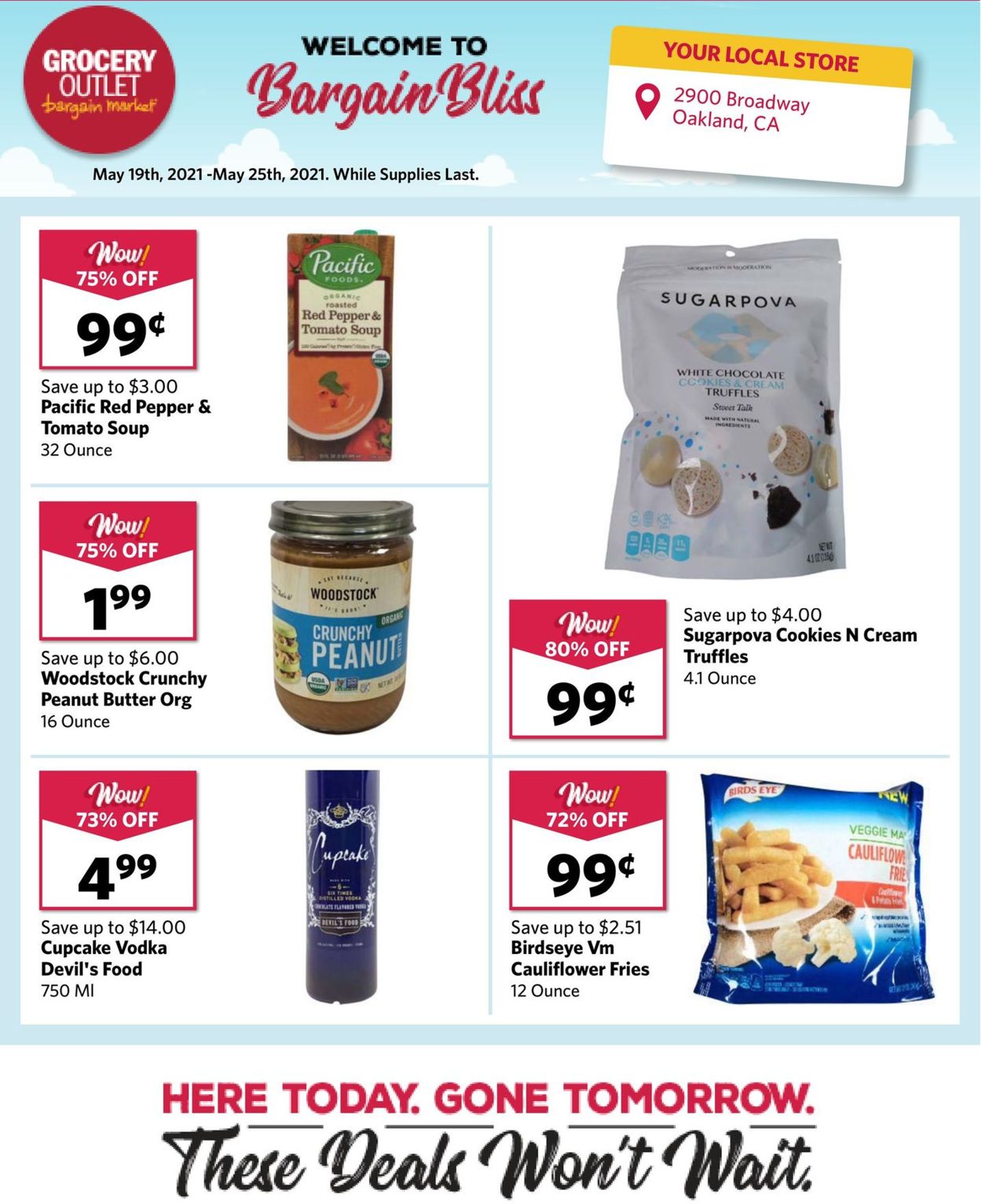 Catalogue Grocery Outlet from 05/19/2021