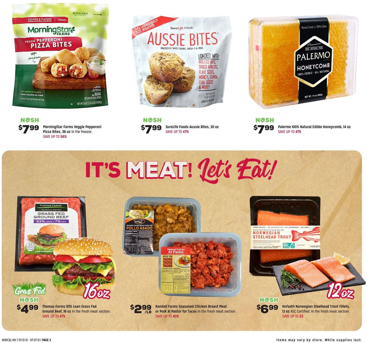 Catalogue Grocery Outlet from 07/21/2021