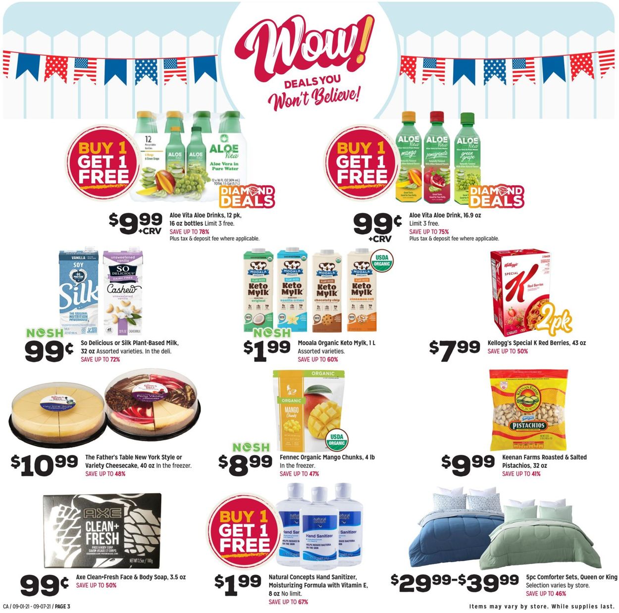 Catalogue Grocery Outlet from 09/01/2021