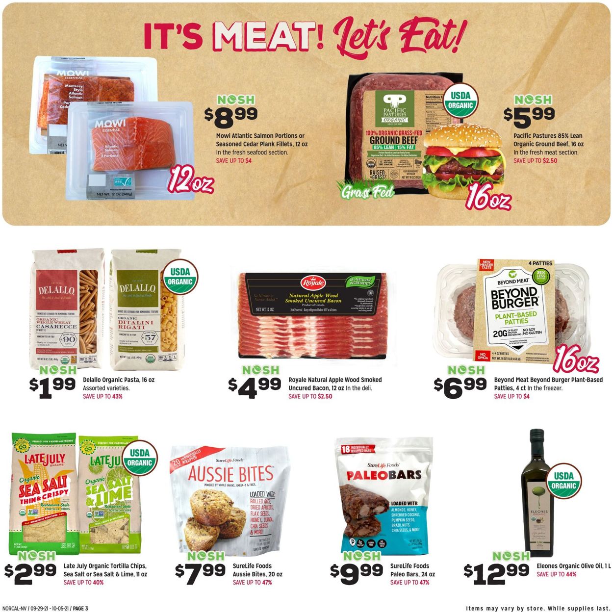 Catalogue Grocery Outlet from 09/29/2021