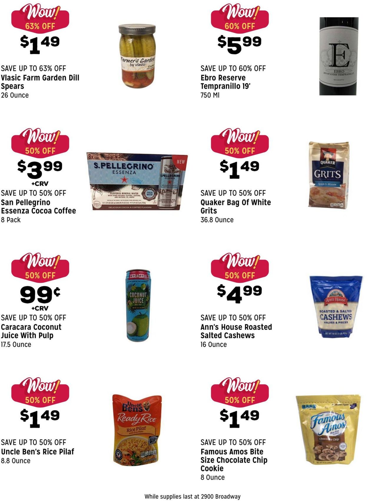Catalogue Grocery Outlet from 10/13/2021
