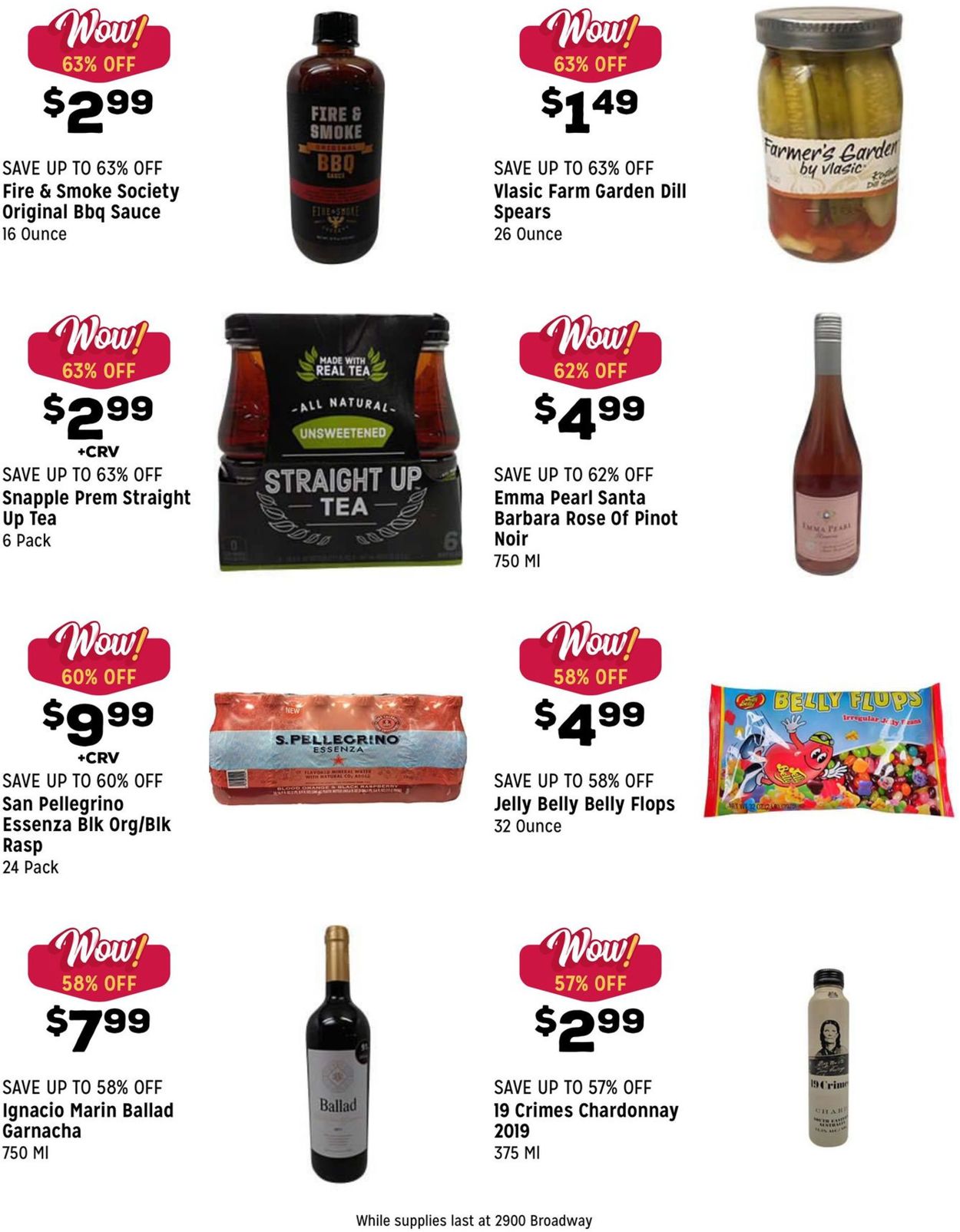 Catalogue Grocery Outlet from 10/27/2021