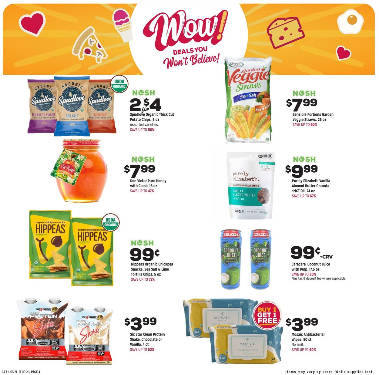 Catalogue Grocery Outlet from 11/03/2021
