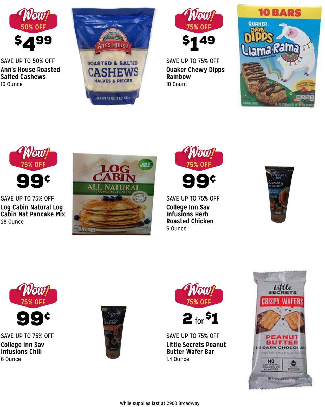 Catalogue Grocery Outlet from 11/10/2021