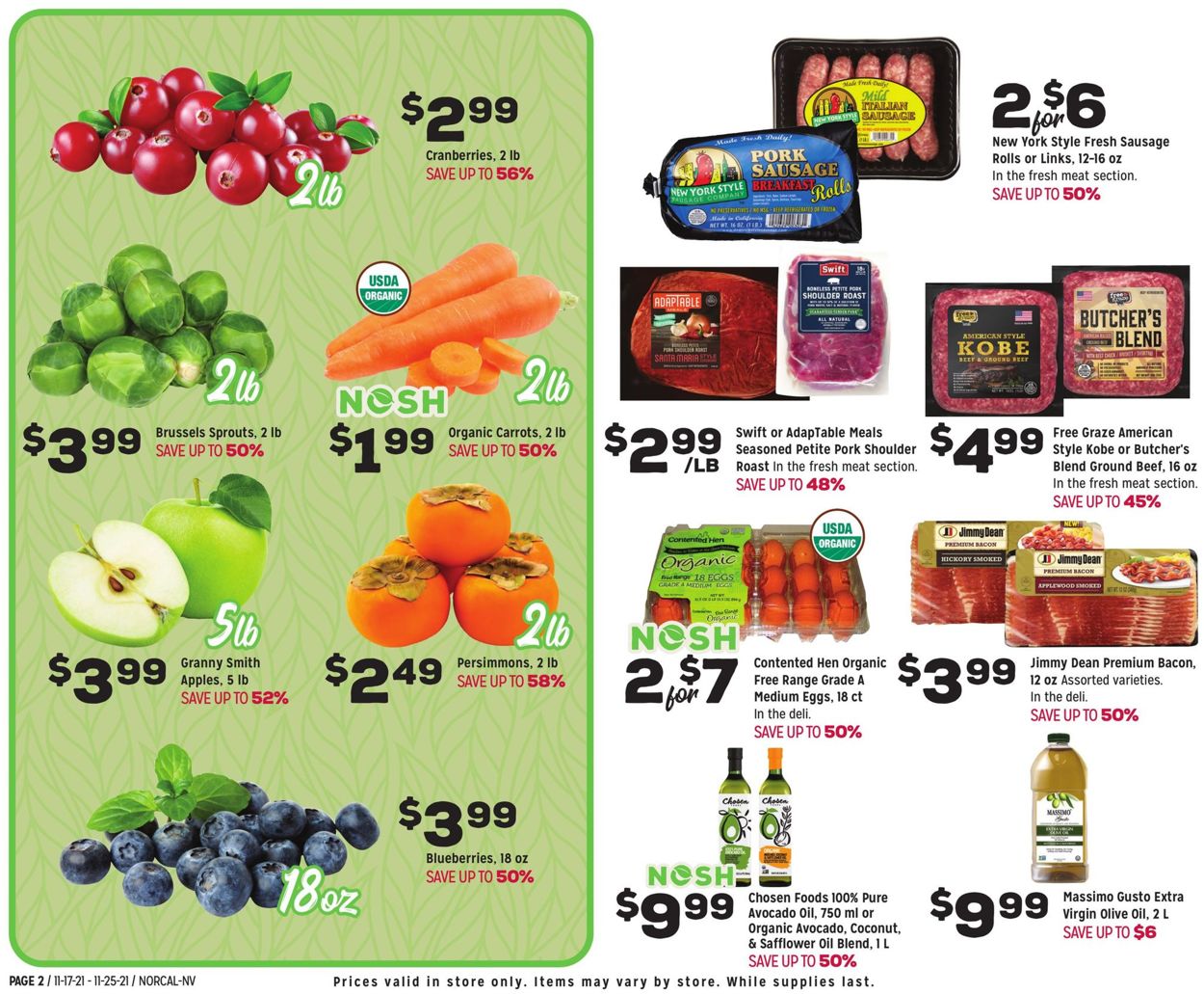 Catalogue Grocery Outlet THANKSGIVING 2021 from 11/17/2021