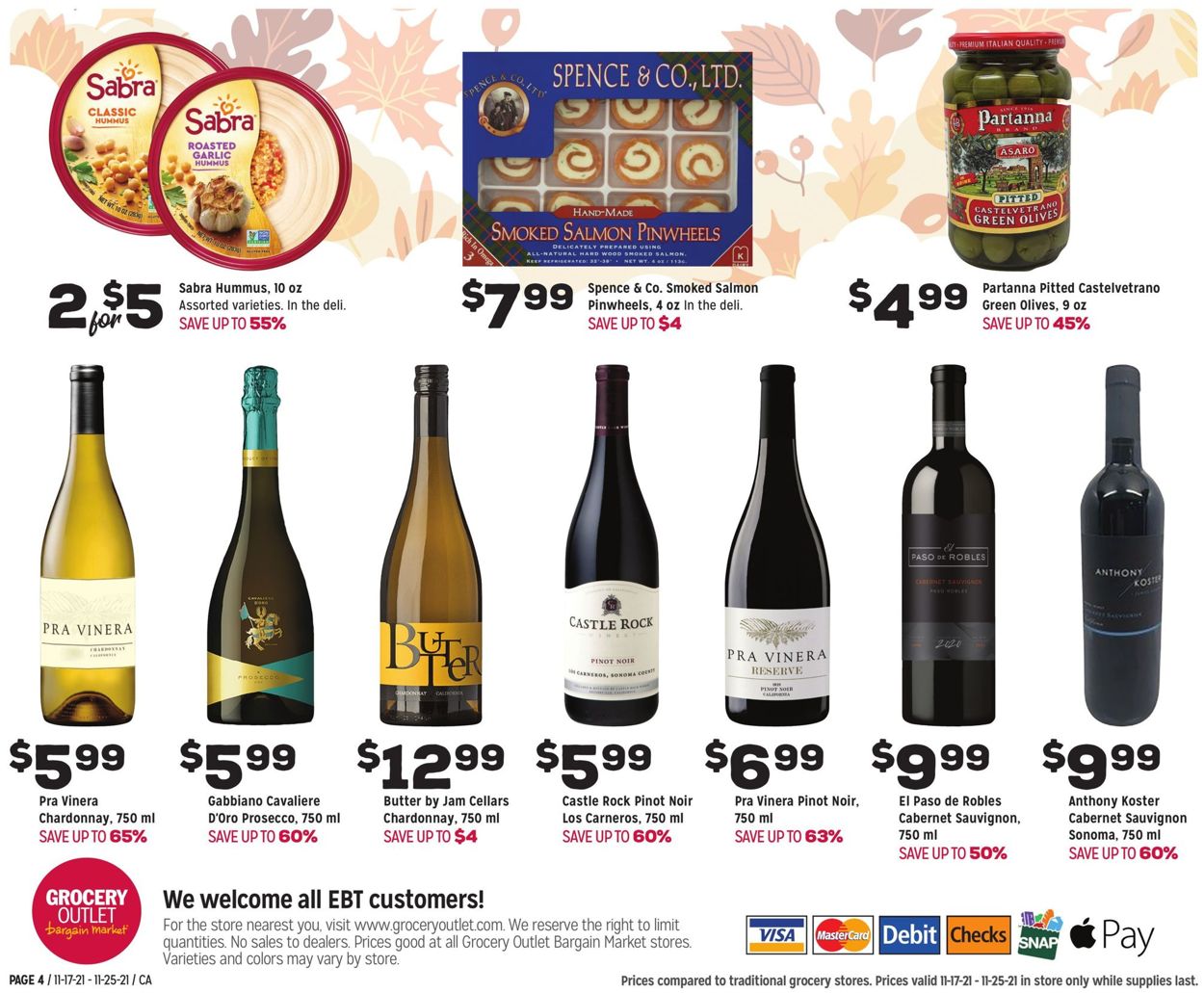 Catalogue Grocery Outlet THANKSGIVING 2021 from 11/17/2021