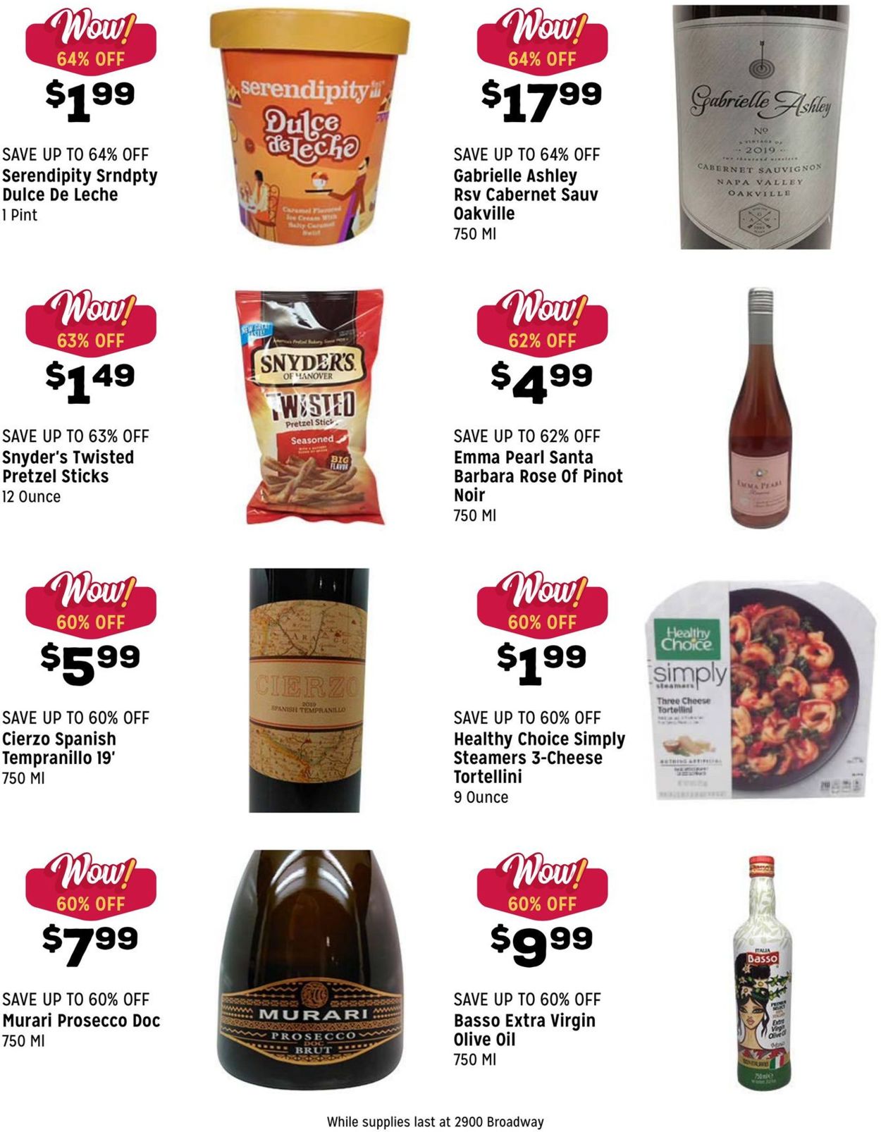 Catalogue Grocery Outlet - HOLIDAY 2021 from 12/08/2021