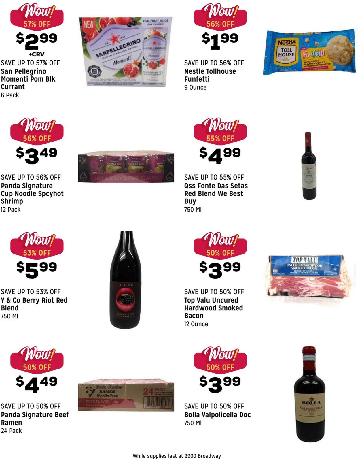 Catalogue Grocery Outlet - HOLIDAY 2021 from 12/08/2021