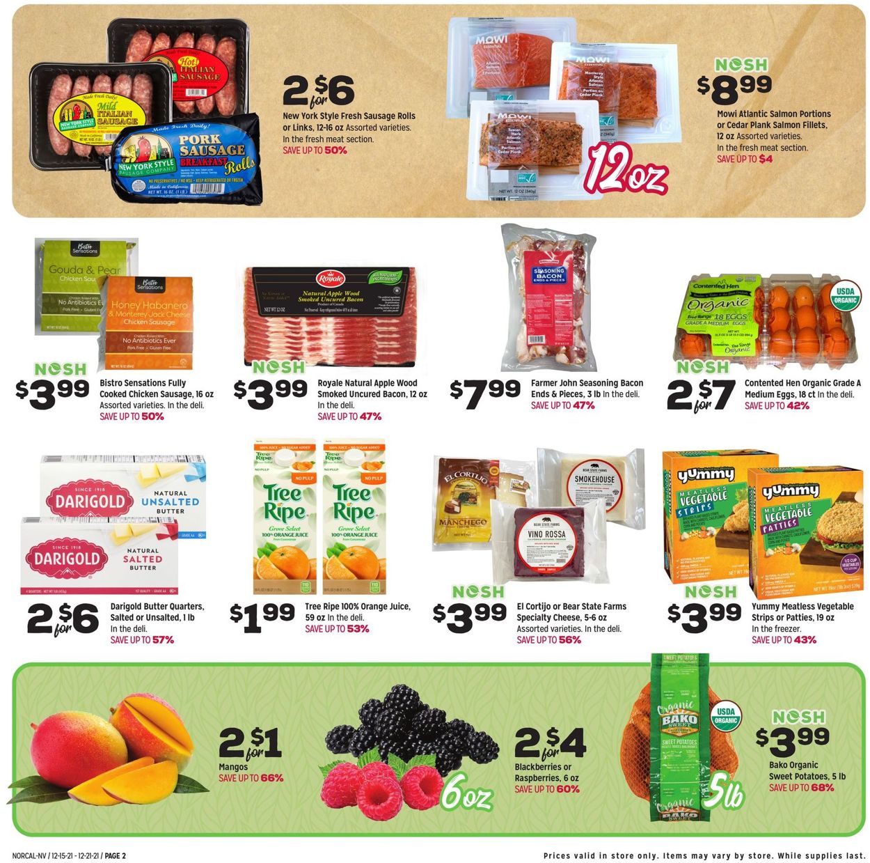 Catalogue Grocery Outlet from 12/15/2021