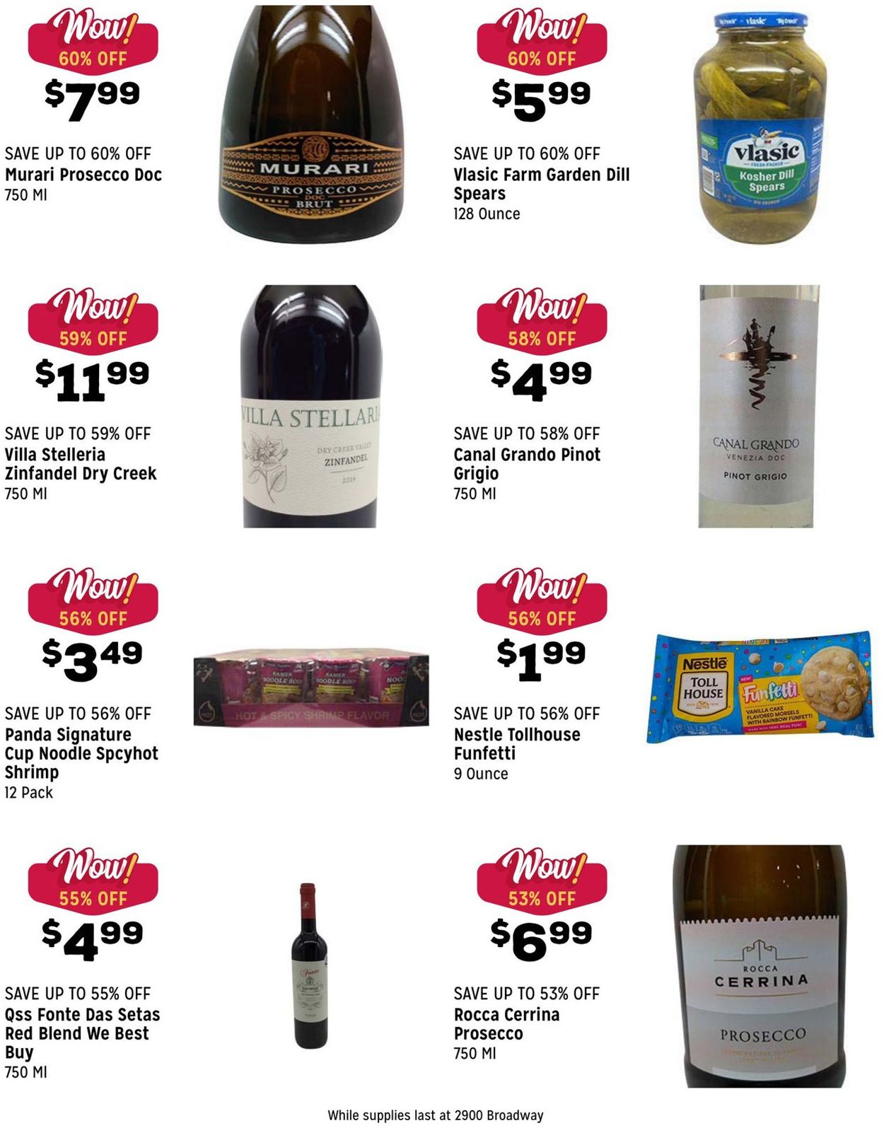 Catalogue Grocery Outlet from 12/15/2021