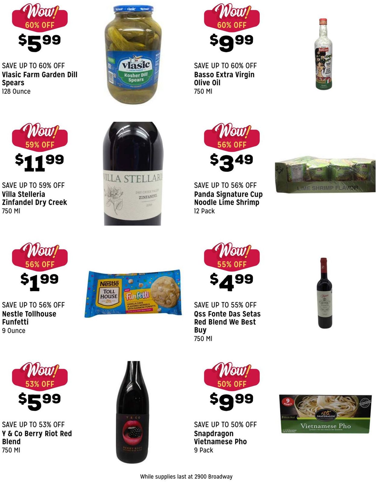 Catalogue Grocery Outlet CHRISTMAS 2021 from 12/22/2021