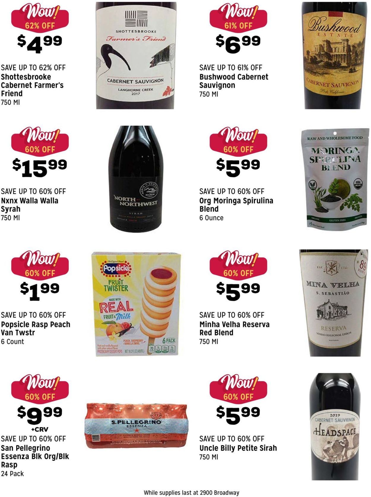 Catalogue Grocery Outlet from 02/16/2022