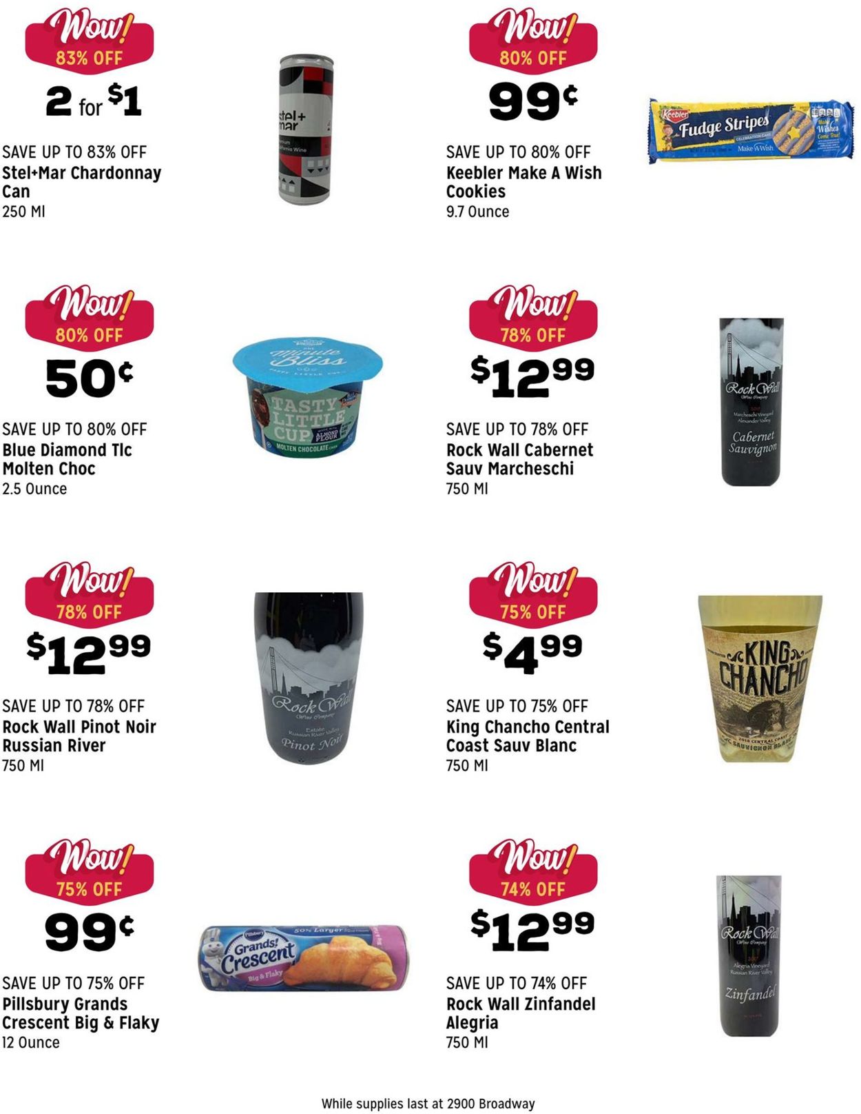 Catalogue Grocery Outlet from 08/10/2022