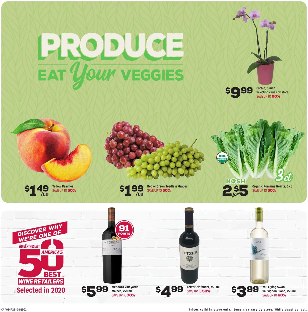 Catalogue Grocery Outlet from 08/17/2022