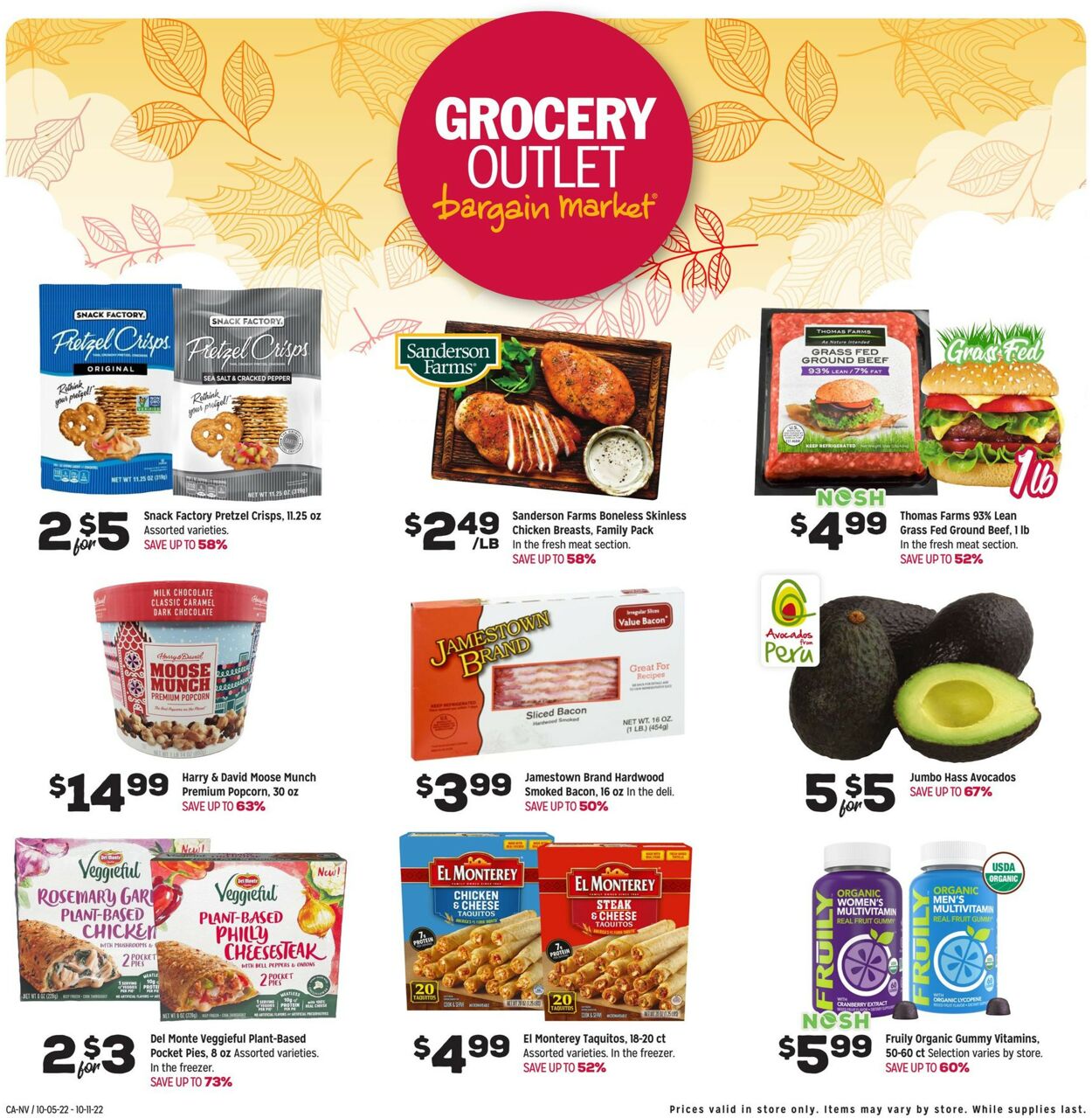 Catalogue Grocery Outlet from 10/05/2022