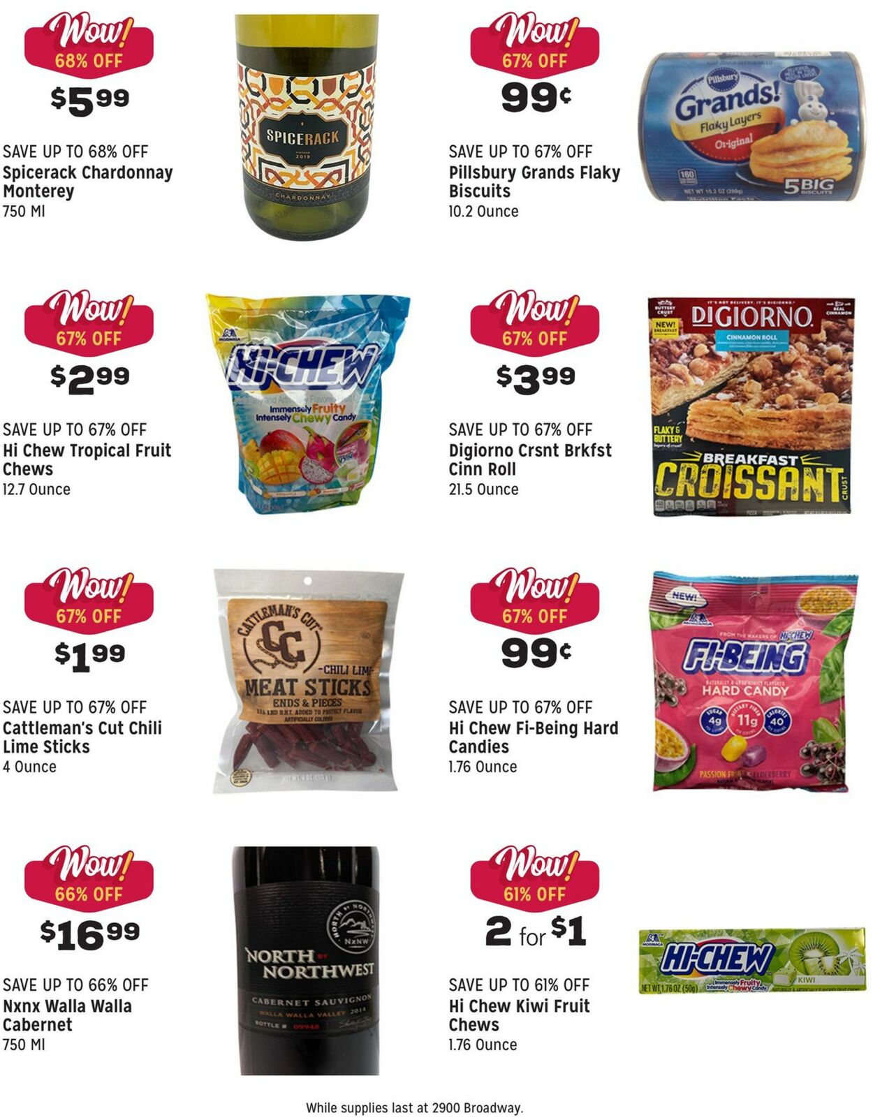 Catalogue Grocery Outlet from 01/11/2023