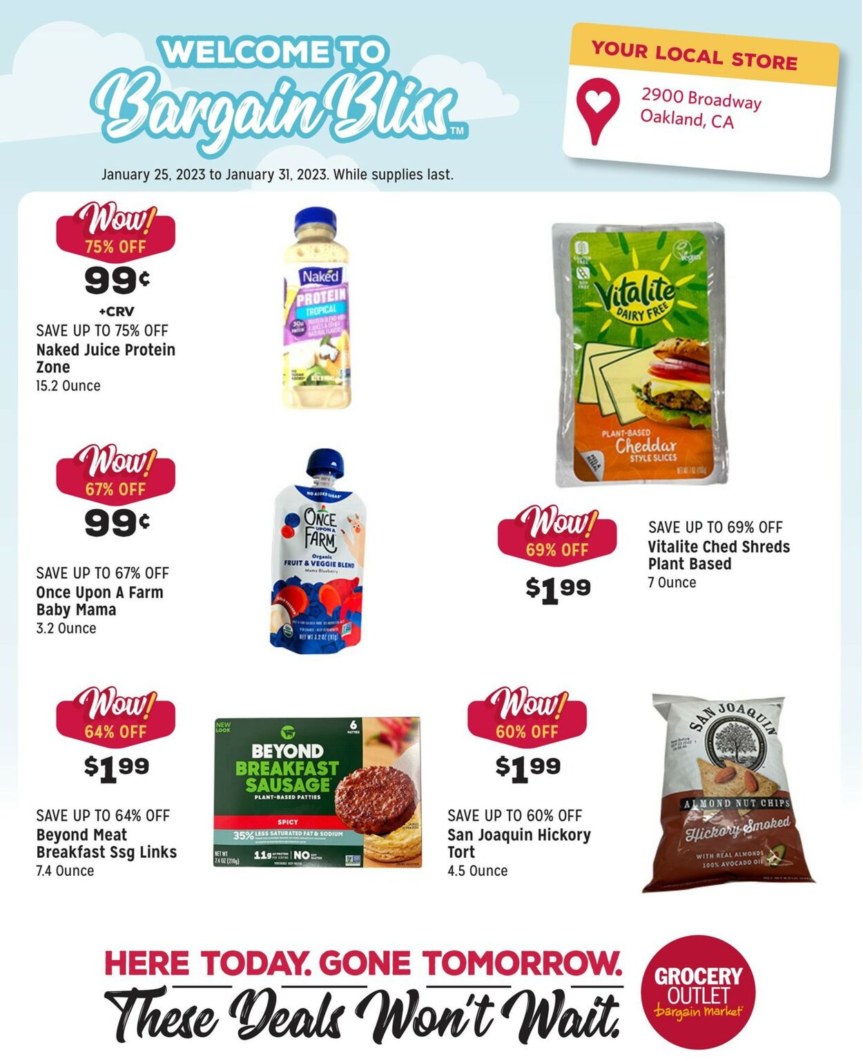 Catalogue Grocery Outlet from 01/25/2023