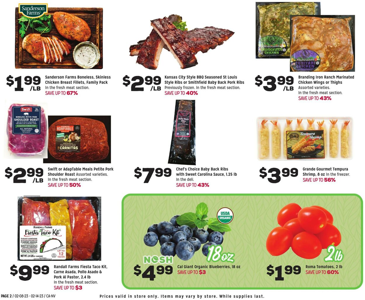 Catalogue Grocery Outlet from 02/08/2023