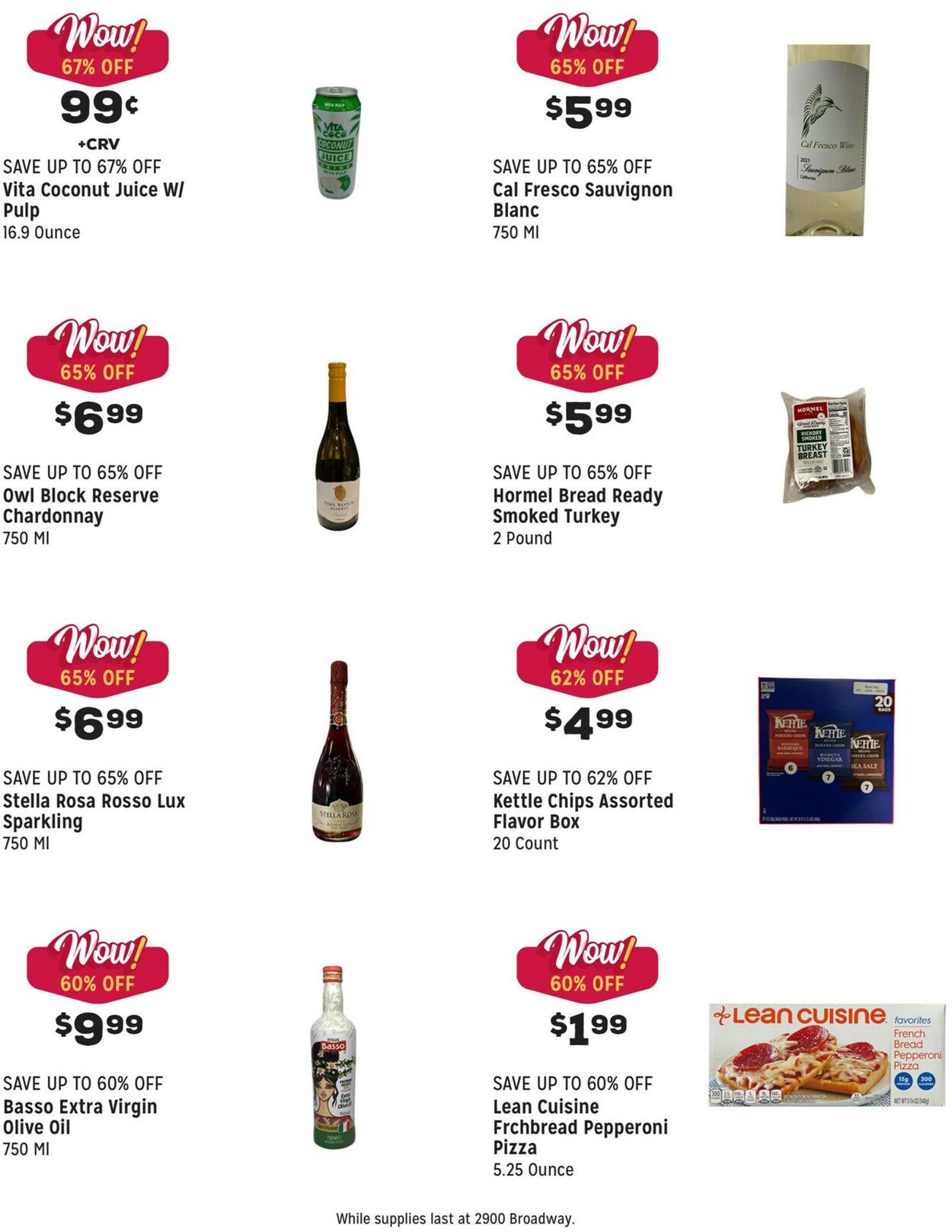 Catalogue Grocery Outlet from 04/26/2023