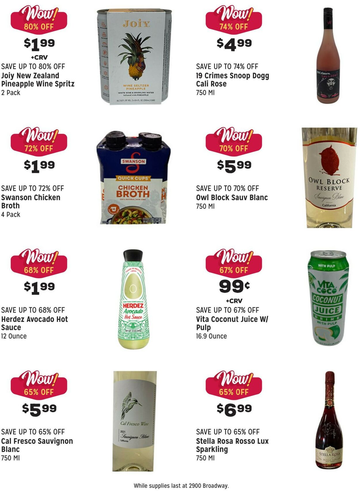 Catalogue Grocery Outlet from 05/03/2023