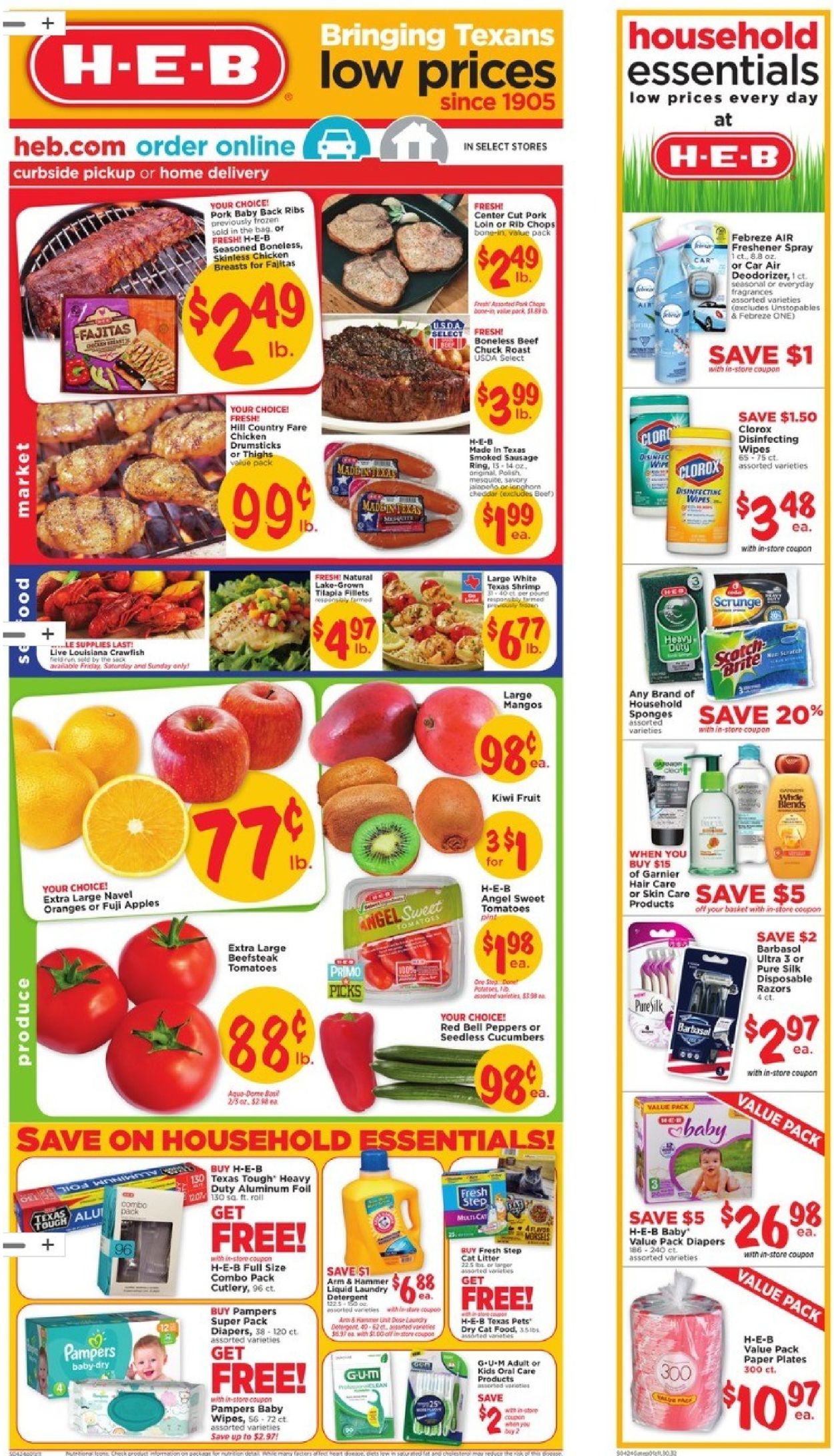H-E-B Current weekly ad 04/24 - 04/30/2019 - frequent-ads.com