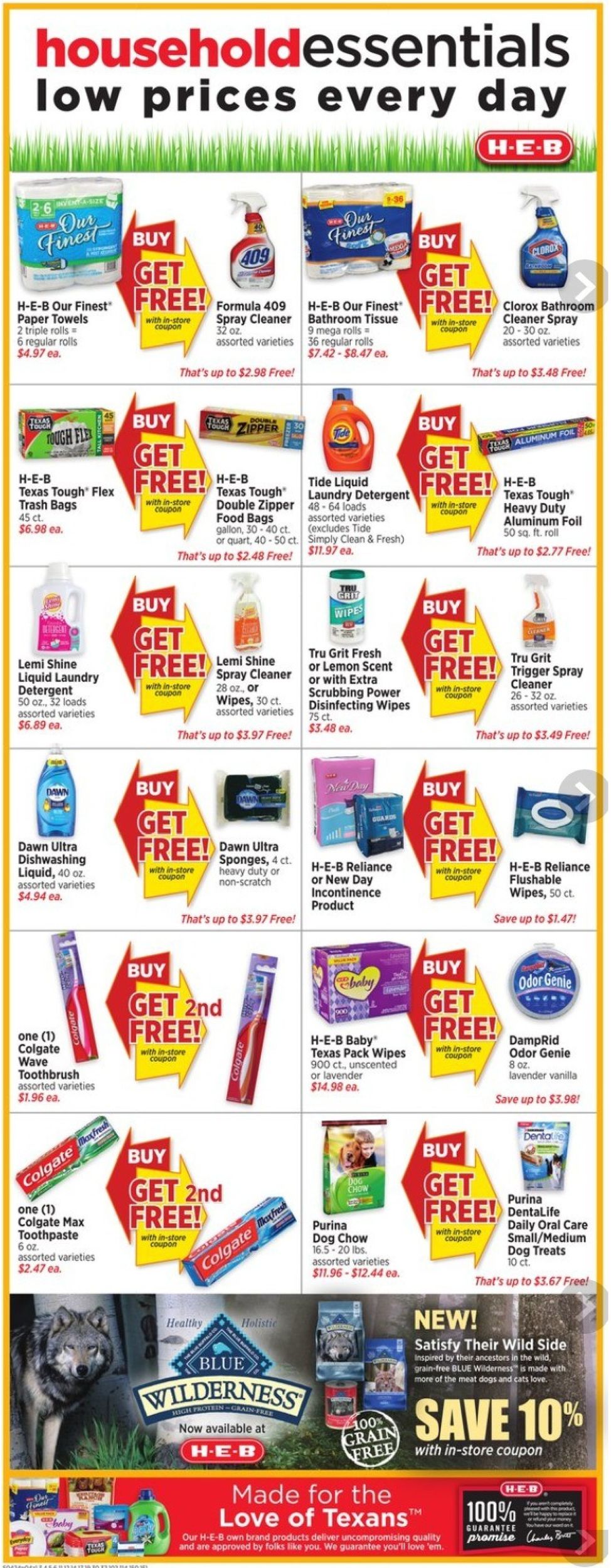 Catalogue H-E-B from 04/24/2019