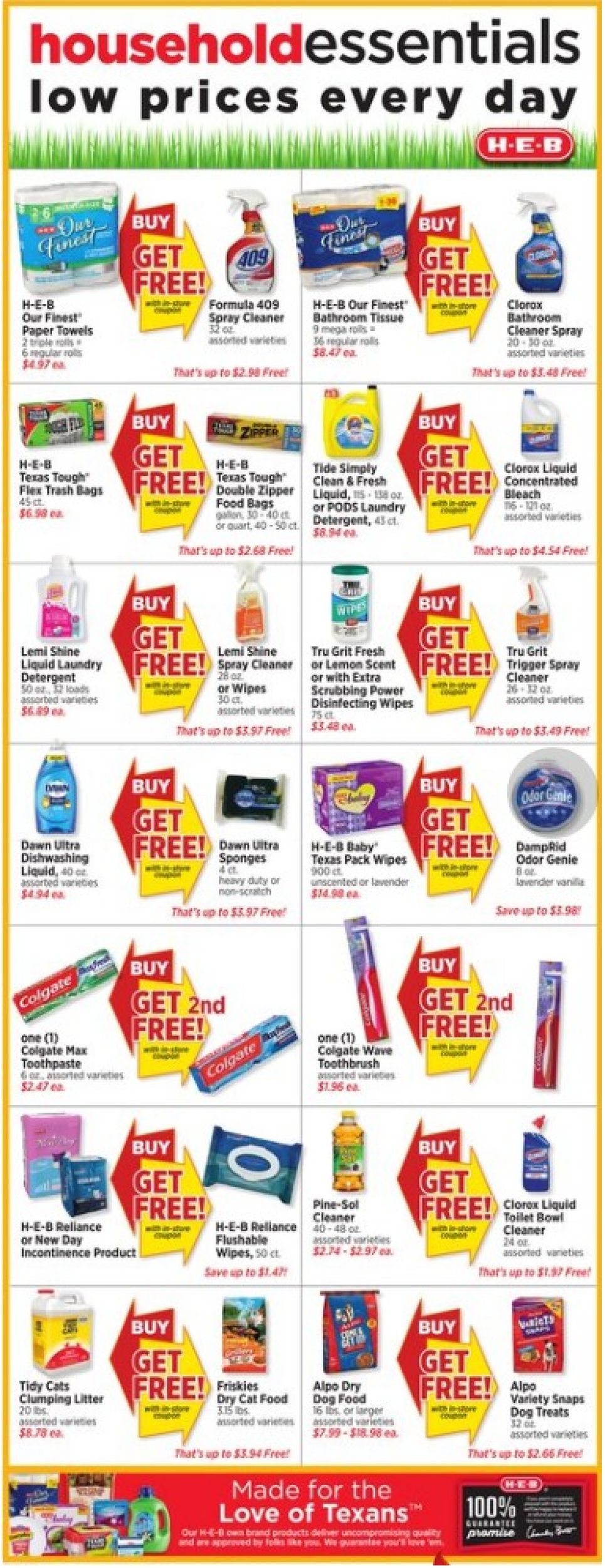 Catalogue H-E-B from 05/01/2019