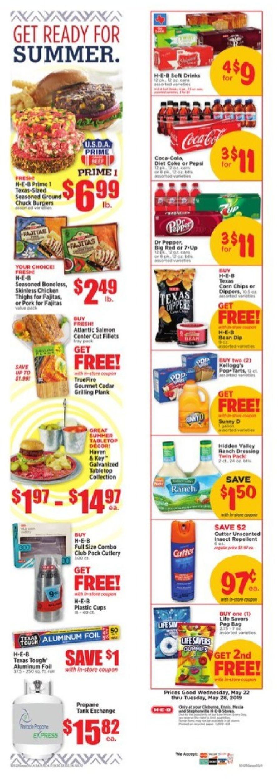 Catalogue H-E-B from 05/22/2019
