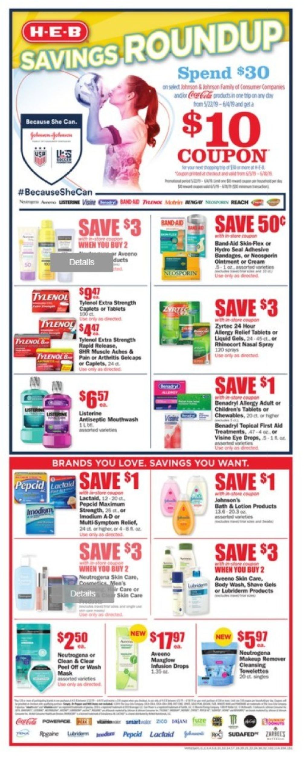 Catalogue H-E-B from 05/22/2019