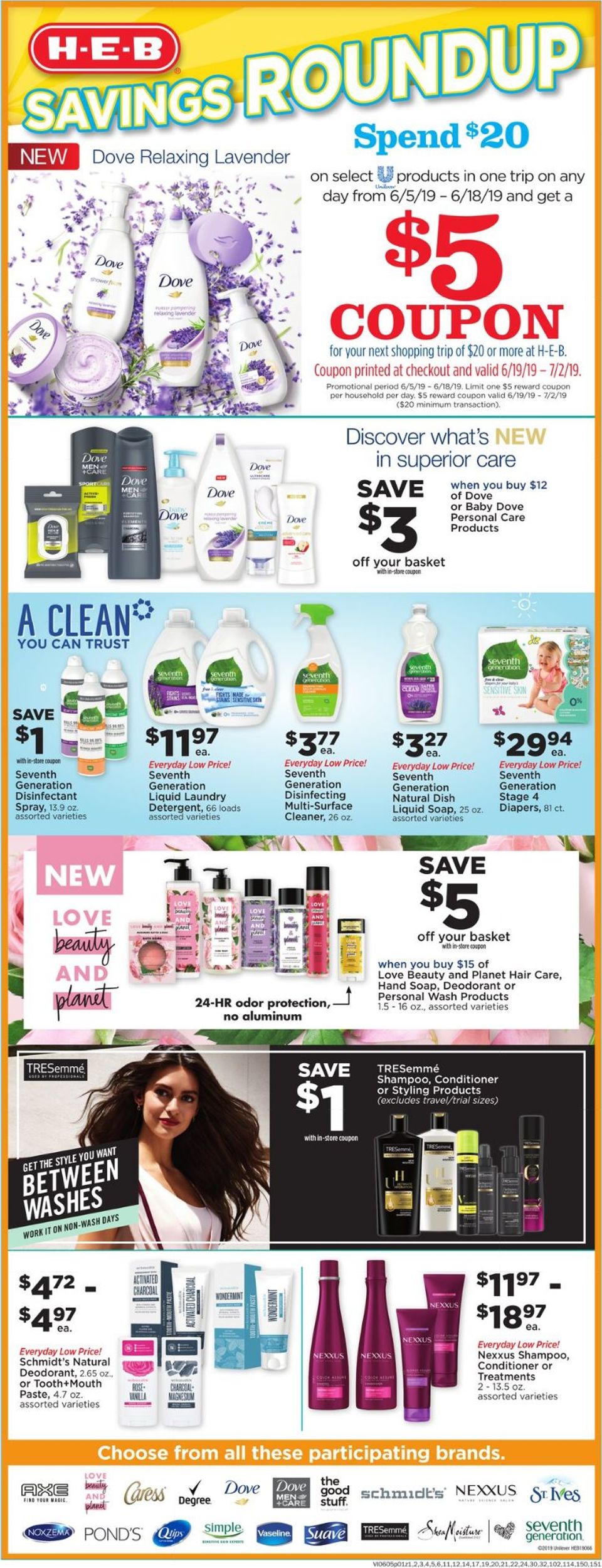 Catalogue H-E-B from 06/05/2019