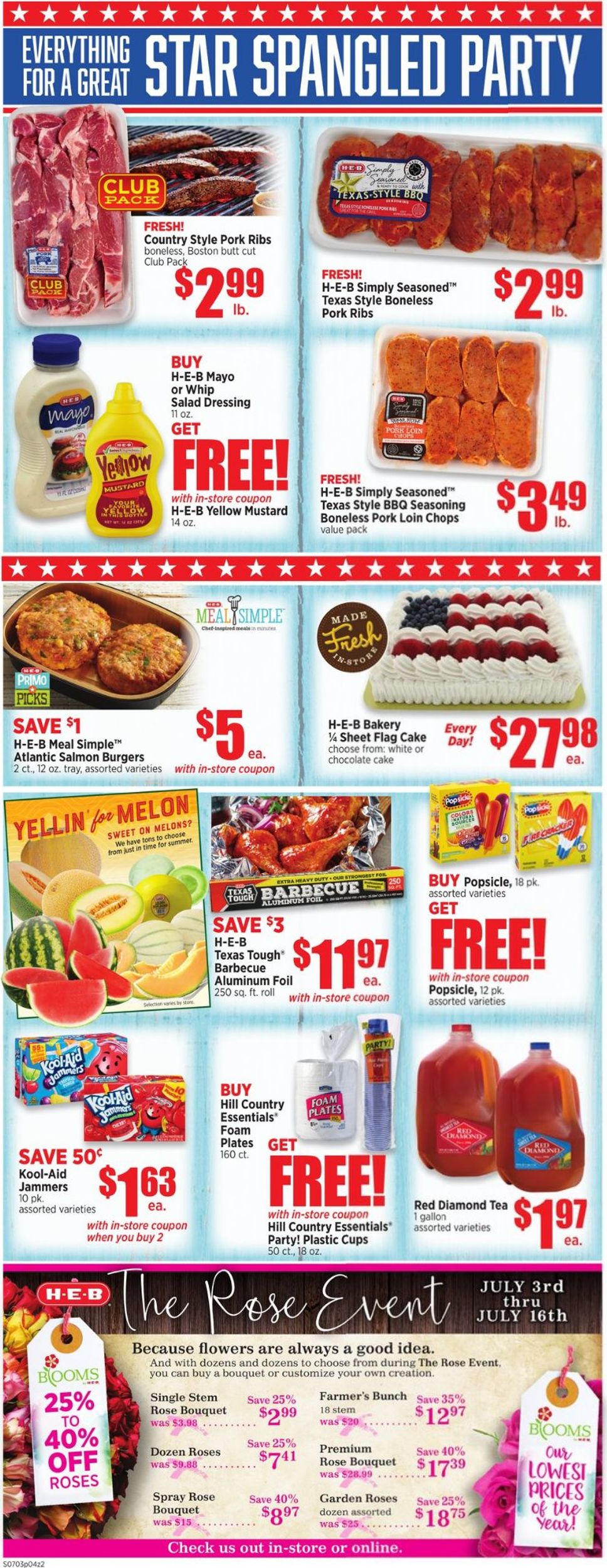 Catalogue H-E-B from 07/03/2019
