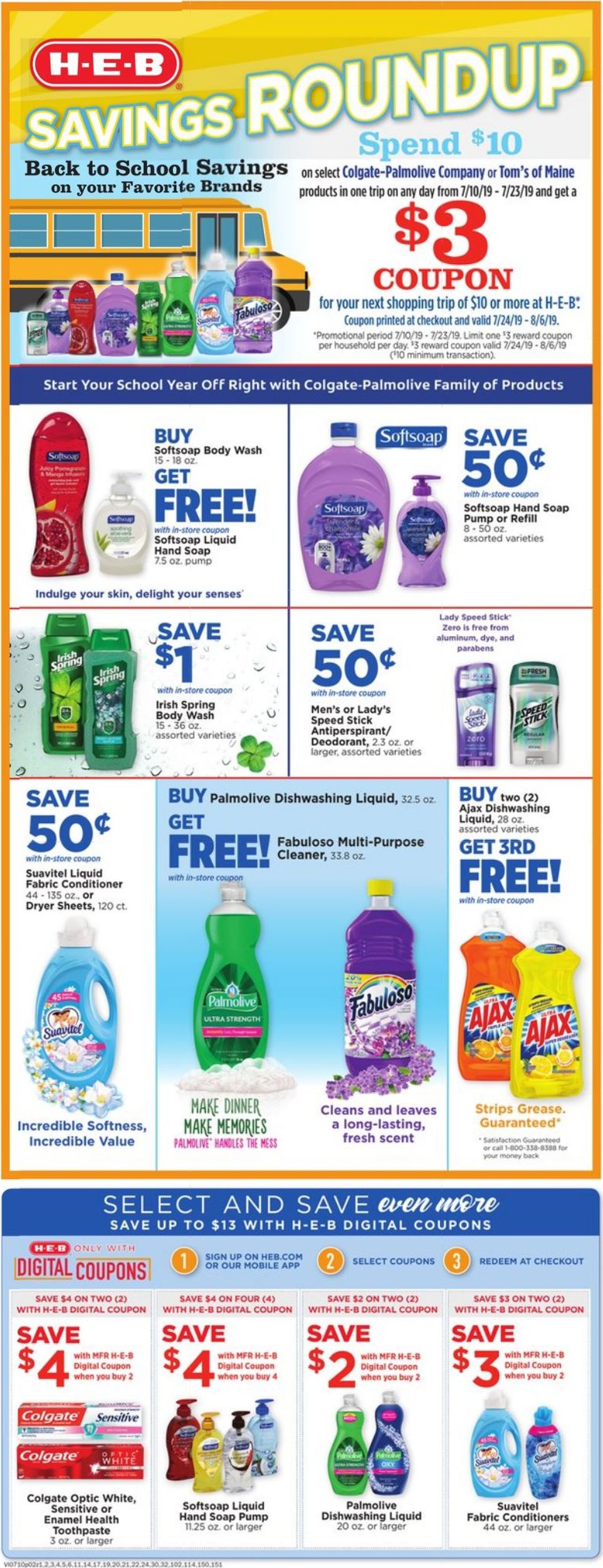 Catalogue H-E-B from 07/10/2019