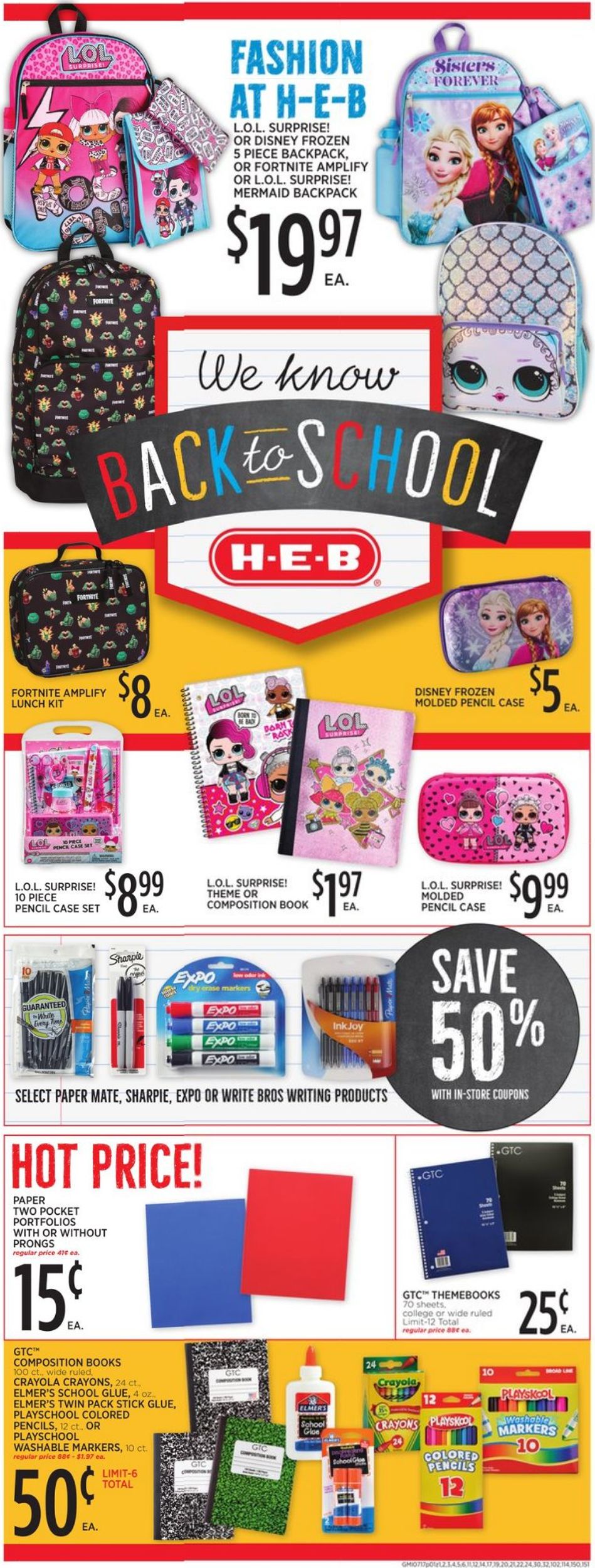 Catalogue H-E-B from 07/17/2019