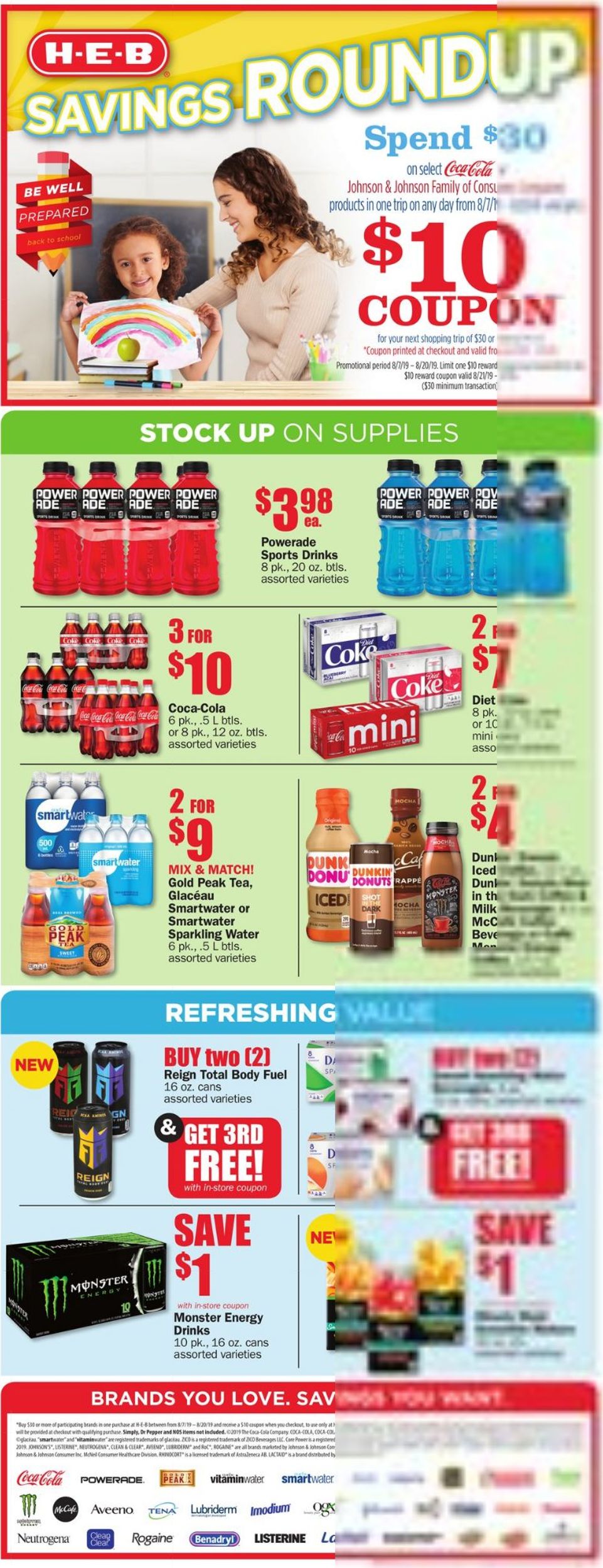 Catalogue H-E-B from 08/07/2019