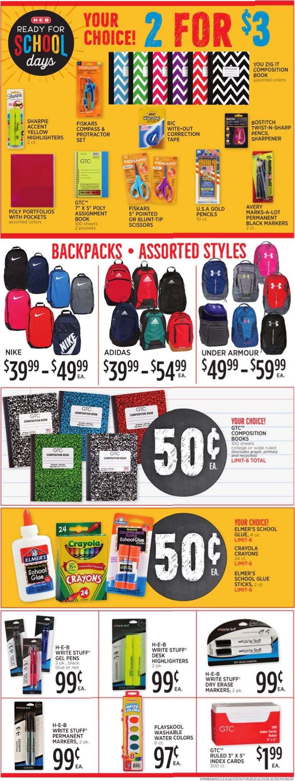 Catalogue H-E-B from 08/21/2019