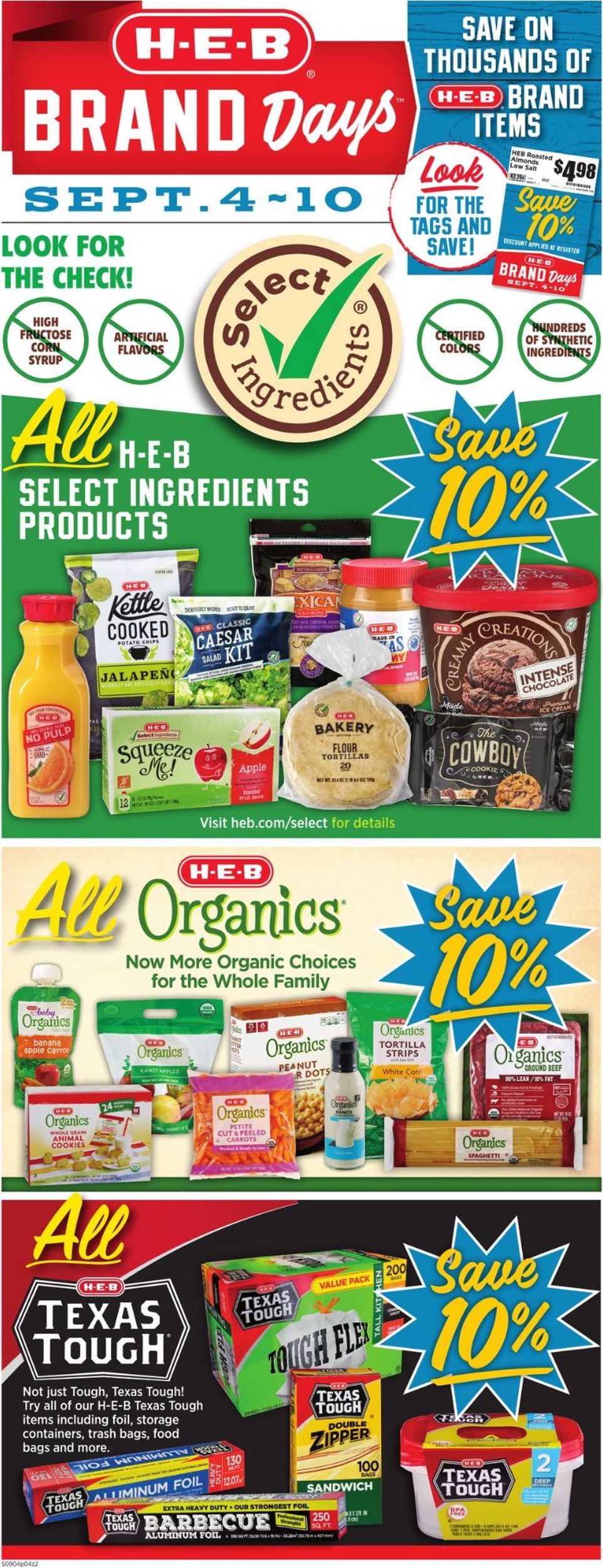 Catalogue H-E-B from 09/04/2019