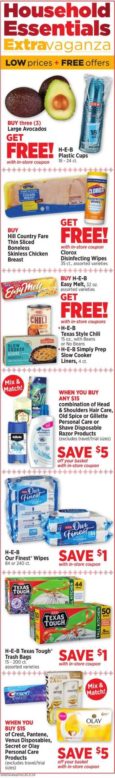 Catalogue H-E-B from 09/25/2019