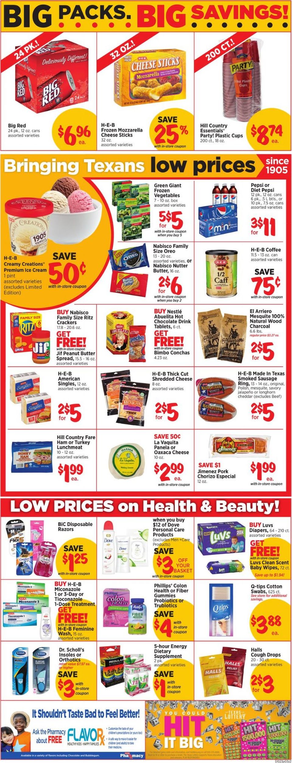 Catalogue H-E-B from 10/23/2019