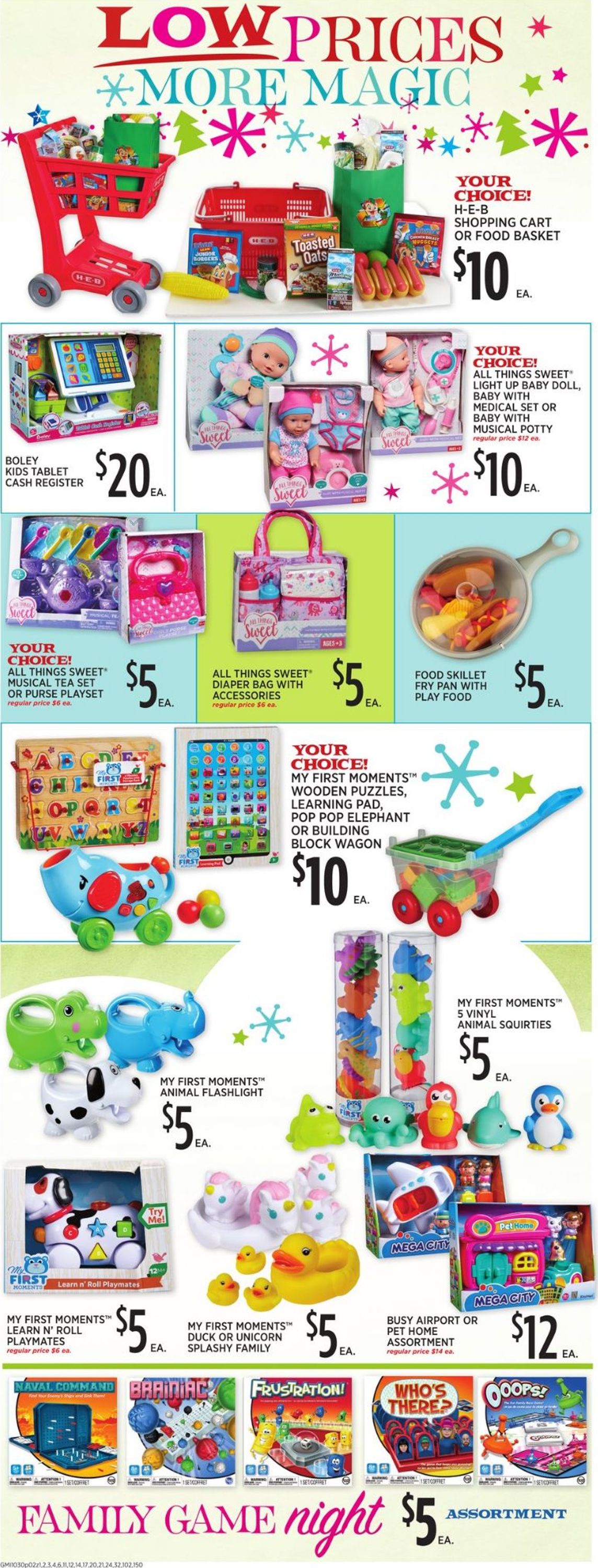 Catalogue H-E-B from 10/30/2019