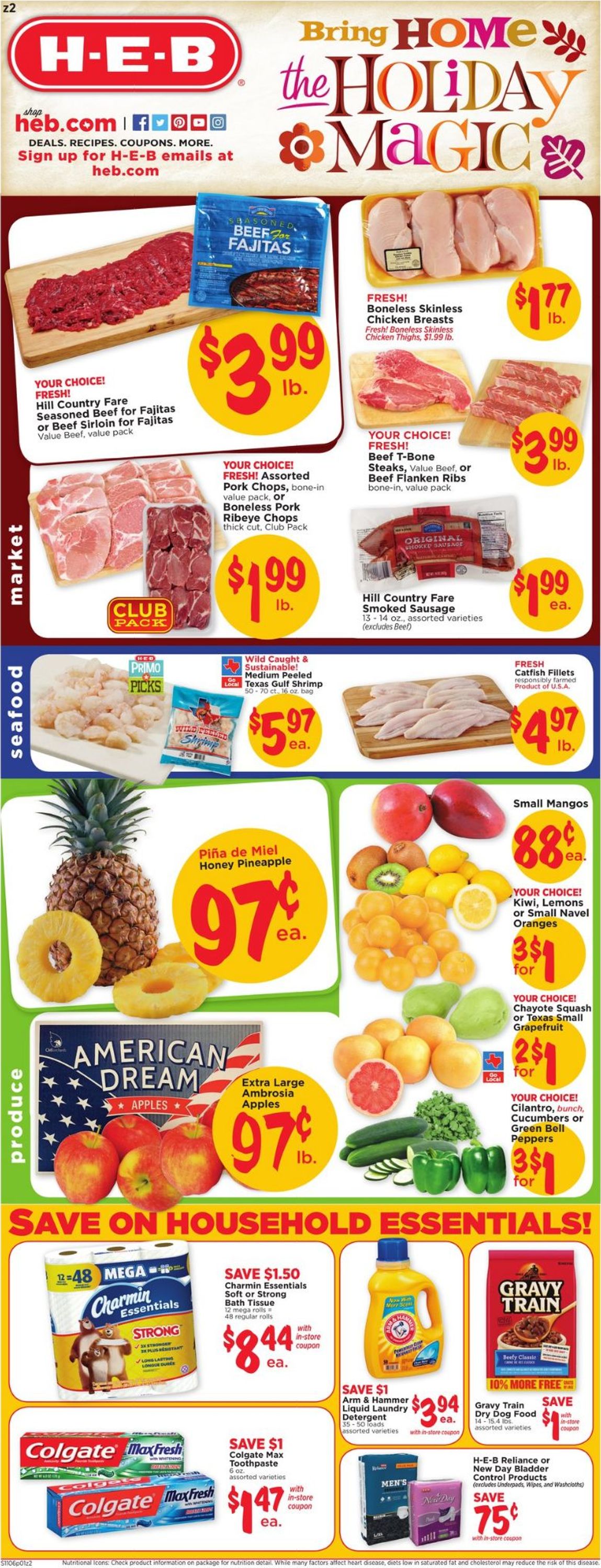 HEB Current weekly ad 11/06 11/12/2019