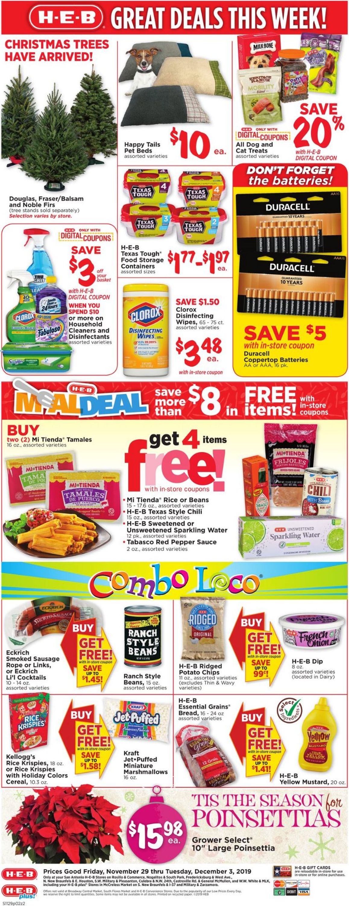 Catalogue H-E-B from 11/29/2019