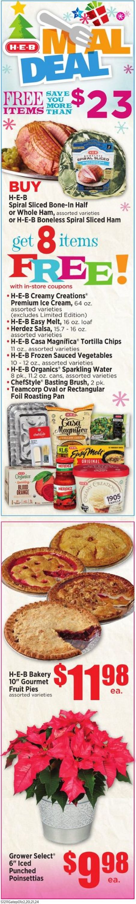 H-E-B - Holiday Ad 2019 Current Weekly Ad 12/11 - 12/17/2019 [2 ...