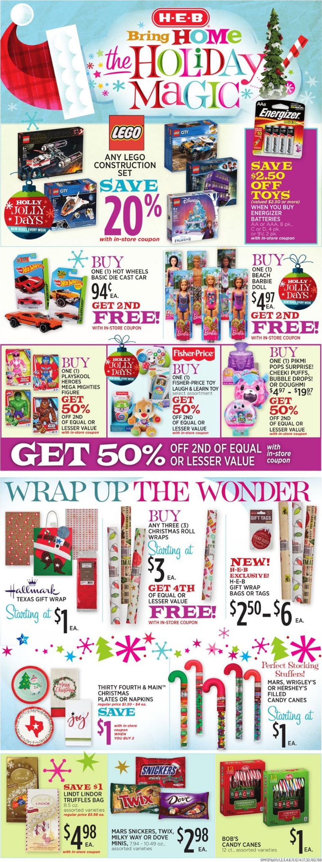 HEB Holiday Ad 2019 Current weekly ad 12/11 12/17/2019 [5