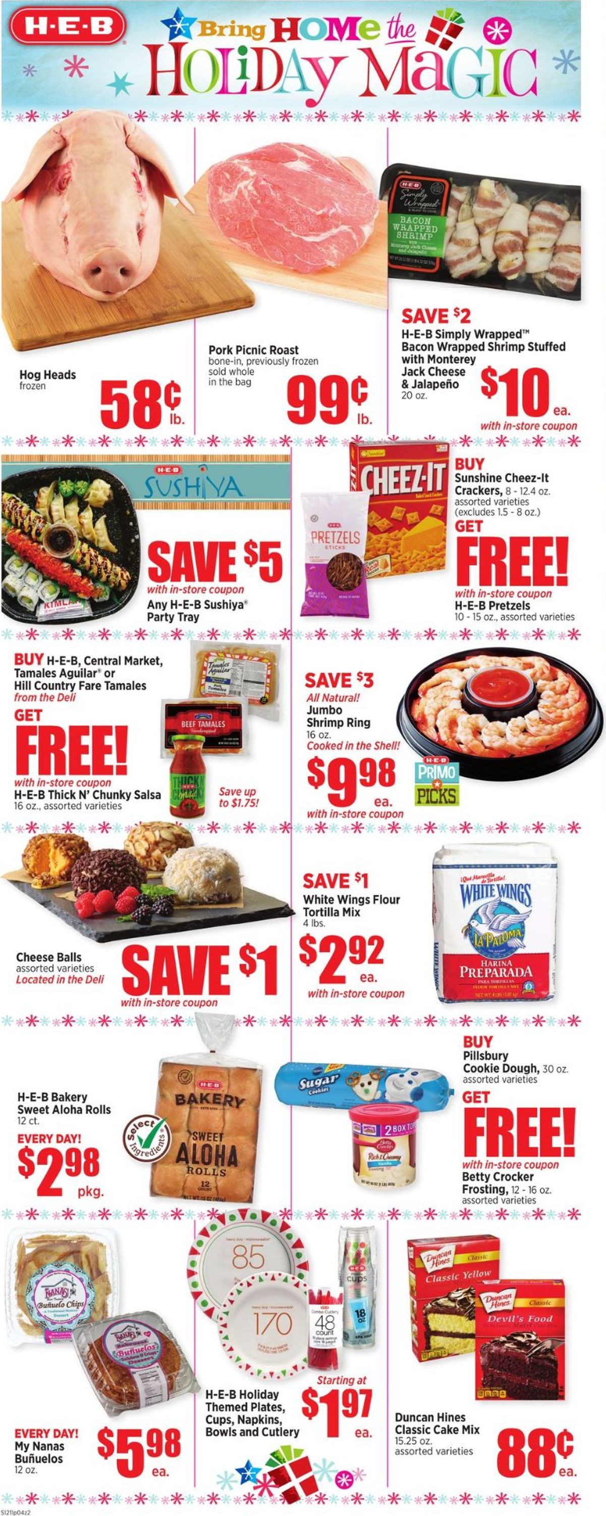 HEB Holiday Ad 2019 Current weekly ad 12/11 12/17/2019 [8